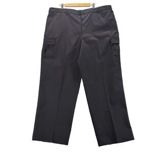 A+ By Sai Mens Sz 48X32 Uniform Cargo Pants Blue Relaxed Straight Flat Front NWT